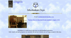 Desktop Screenshot of mushinkankendo.com